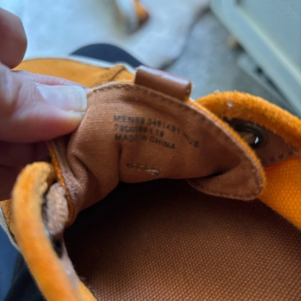 Frye men ludlow canvas shoes size 9